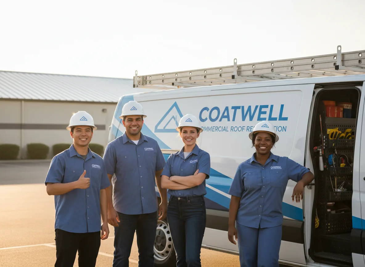 Commercial roof coating company in Shermans Dale, PA